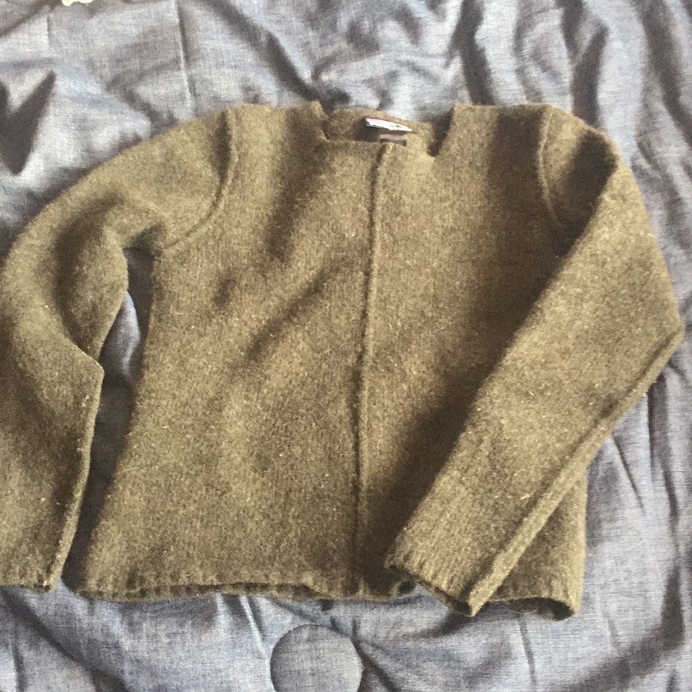 Forest green Patagonia sweater